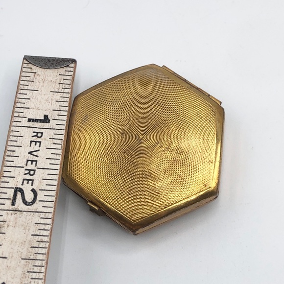 Art Deco Houbigant flower basket vintage compact - Picture 3 of 6